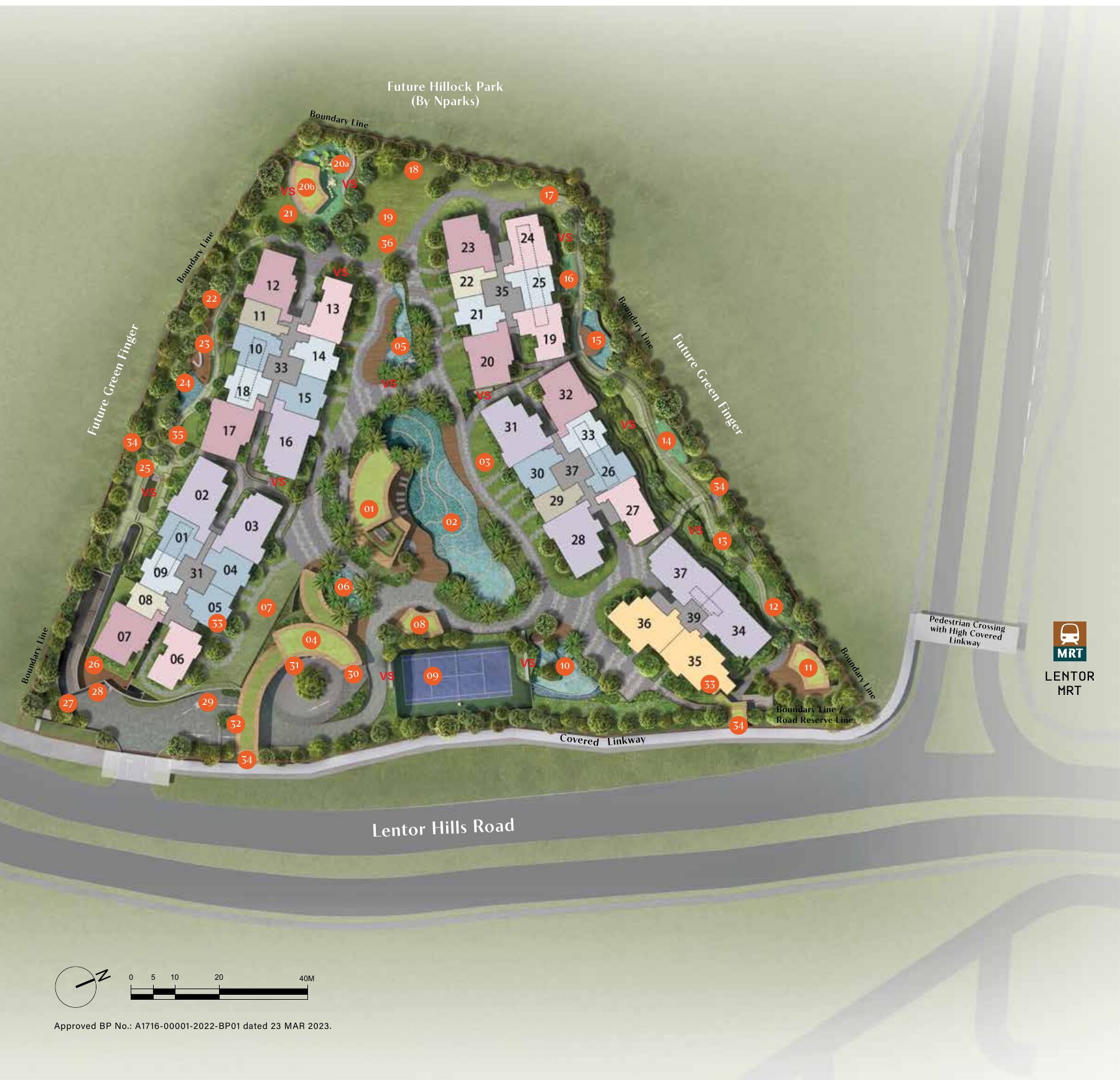 Site plan 1 – 1st storey